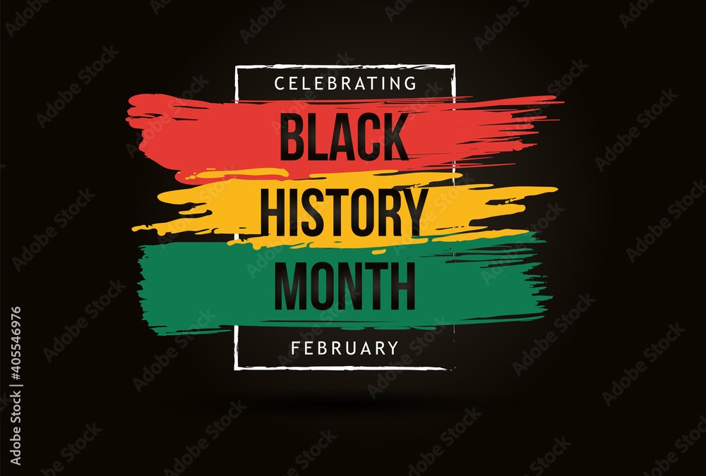 Black history month celebrate. vector illustration design graphic Black history month - obrazy, fototapety, plakaty 