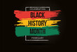 © Art Kovalenco - Black history month celebrate. vector illustration design graphic Black history month