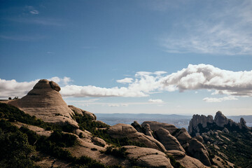 Paisajes de Montserrat, Catalunia