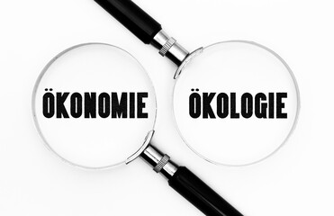 Poster - Ökonomie oder Ökologie