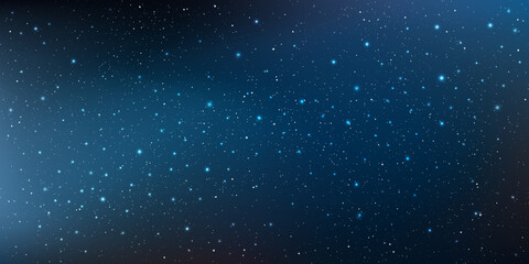Wall Mural - beautiful galaxy background with nebula cosmos, stardust and bright shining stars in universal, vect