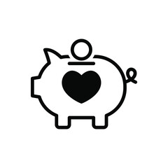 Poster - Donation savings icon