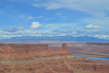 Wall Mural - Mesa formations at Dead Horse Point, Utah