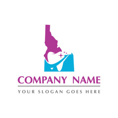 Dental Vector , idaho dental abstract logo