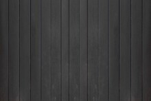 Black Painted Wooden Slats Texture And Seamless Background