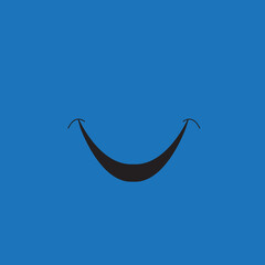 Wall Mural - Smile icon isolated on background. Trendy smile icon for sticker, wallpaper, greeting card, t shirt and poster. Useful web site, app, ui and logo template. Smile vector illustration