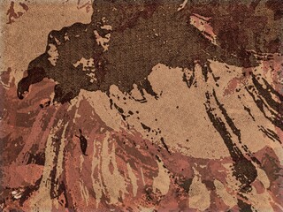 Poster - Watercolor, oil, grunge background Texture of strokes of colored paint, blurred spots with brushes of different sizes and shapes.