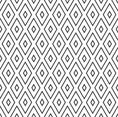 Abstract seamless geometric diamonds pattern.