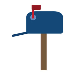 Sticker - postal service, mailbox courier delivery related