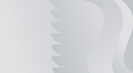 Abstract gray wings  background. Vector illustration. Modern cover layout template.