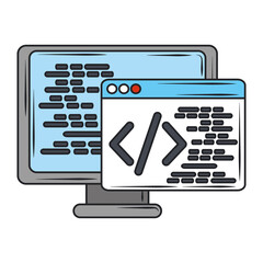 Sticker - web development, computer program code language creation digital software