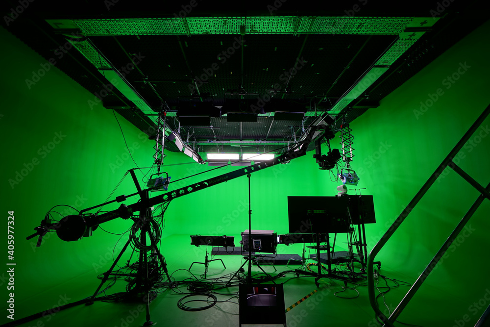 professional green screen studio for virtual production VP and VFX CGI ...