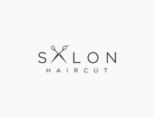 Salon Haircut Logo Template Design Vector Design Editable Resizable EPS 10