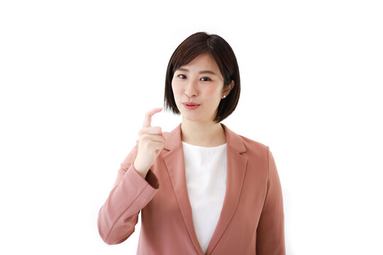 手話の指文字「ぬ」