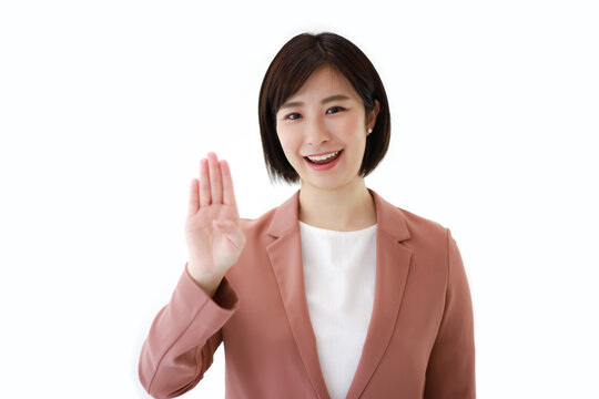 手話の指文字「け」