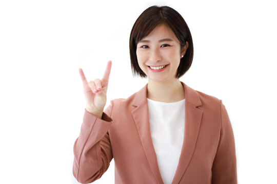 手話の指文字「き」