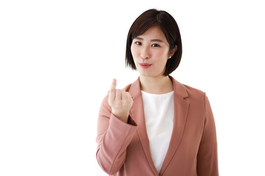 手話の指文字「も」