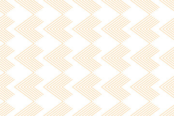 Wall Mural - seamless, abstract background pattern made with repeated lines forming chevron / arrow shapes. moder