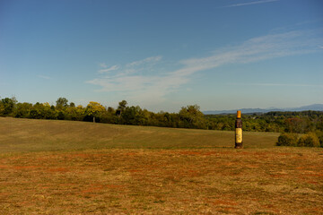 road in the field