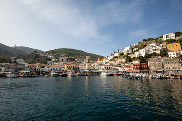 Wall Mural - view of the bay hydra island