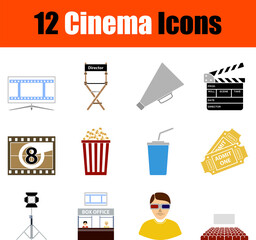 Sticker - Cinema Icon Set