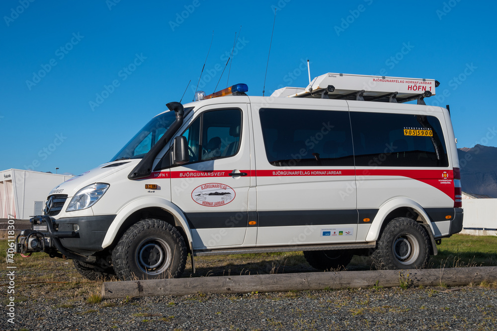 Modified Mercedes Benz Sprinter From an Icelandic search and Rescue ...