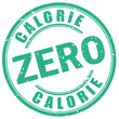 Zero calorie circular stamp