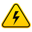 © Arcady - Electric shock hazard vector sign