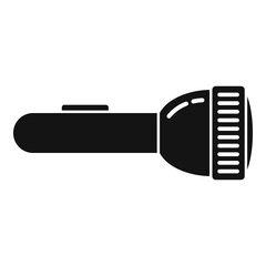 Poster - guard flashlight icon. simple illustration of guard flashlight vector icon for web design isolated o