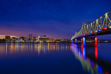 Peoria Night Skyline 1