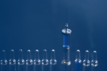 syringe abstract medicine background, vaccine, injection virus protection