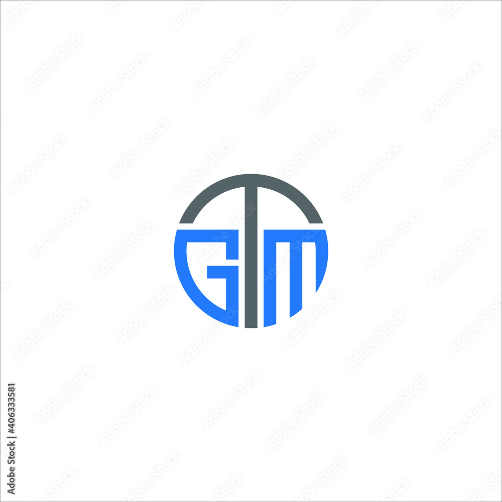 GTM logo GTM icon GTM vector GTM monogram GTM letter GTM minimalist GTM ...