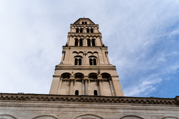 Sticker - Beautiful shot of buildings in Split, Croatia