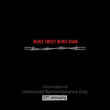 International Holocaust Remembrance Day vector. Holocaust Remembrance Day Poster, January 27