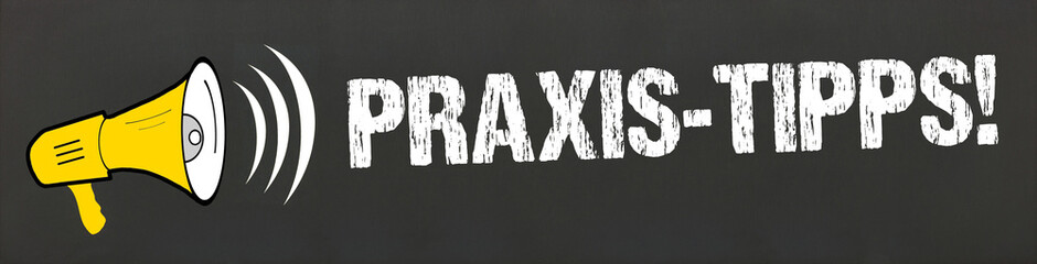 Wall Mural - Praxis-Tipps! 