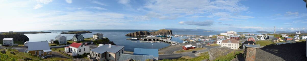 Canvas Print - Stykkisholmur, Island