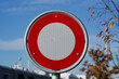 © Michael Derrer Fuchs - Traffic sign closed road, traffic prohibited.