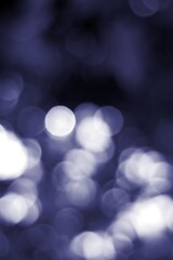 Wall Mural - natural blue bokeh background in vertical format, suitable for product presentation, mockup and back