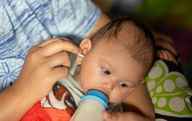 Cleaning 3 Month Old baby's Ears