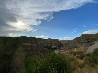 views of the landscape of the Natural Park of the Sierras de Cazorla, Segura y las Villas located in Jaen, Spain