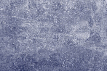 Wall Mural - Texture of old blue concrete wall for background