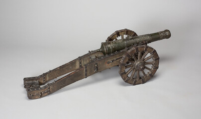 Sticker - Model of an ancient field cannon