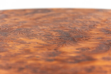 Wall Mural - Close up detail shot of finished redwood. Old growth redwood burl.
