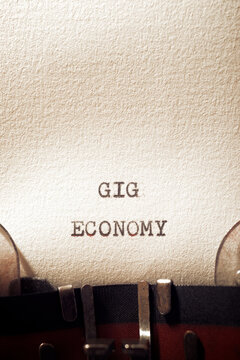 Gig economy text