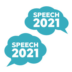 Wall Mural - vector set of speech bubbles. stickers of speech bubbles vector