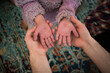 © Mustafa Olgun - Syrian refugee girl and her dirty little hands.