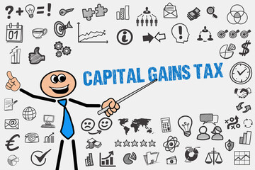 Sticker - Capital Gains Tax 