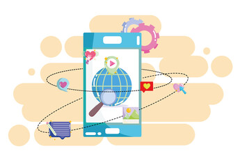 Sticker - social media, smartphone world search technology