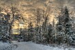 Winter in Bodenrod, rund um den Hesselberg