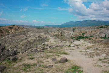 view of the mountains